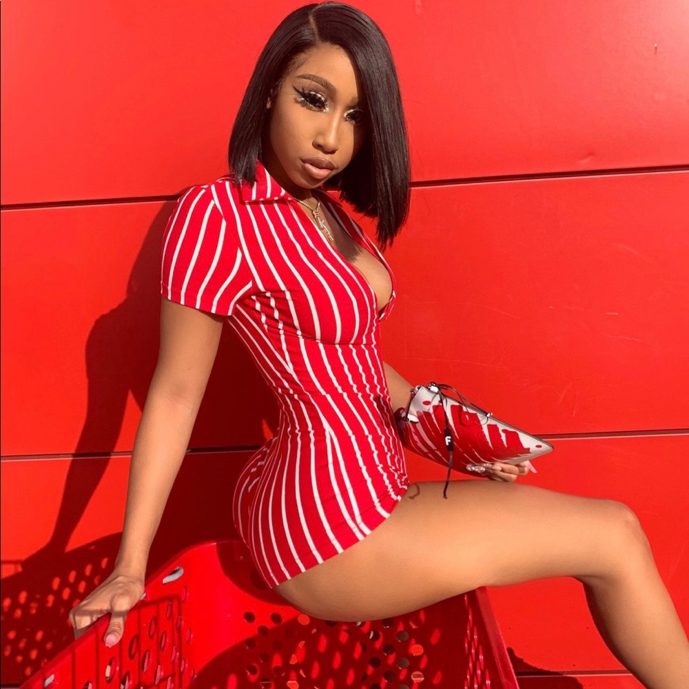 Red&white: Jumpsuit